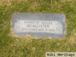 Donnette Kesler Mcallister