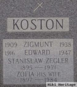 Stanislaw "stanley" Zegler