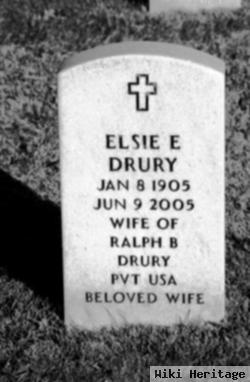 Elsie E Drury