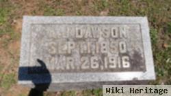 Andrew Jackson "jack" Dawson