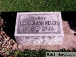 Hester Ann Welch