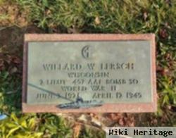 Lieut Willard W. Lersch