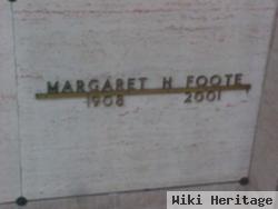 Margaret H Foote