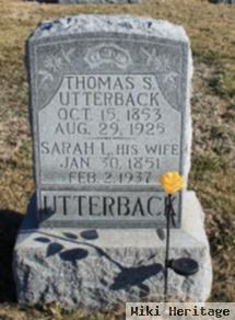 Thomas S Utterback, Jr