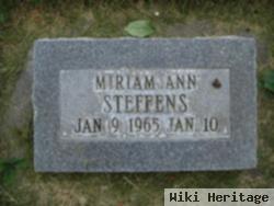 Miriam Ann Steffens