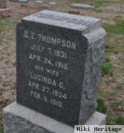 Demetrius E. Thompson