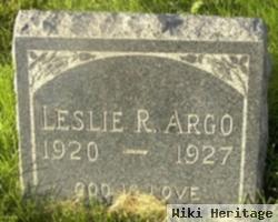 Leslie R Argo