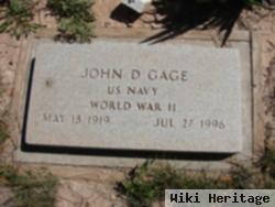 John D Gage