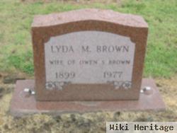 Lyda M Mosier Brown