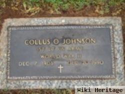 Lieut Collus O Johnson