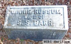 Minnie Russum Barr