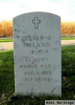 Lester A Hyland