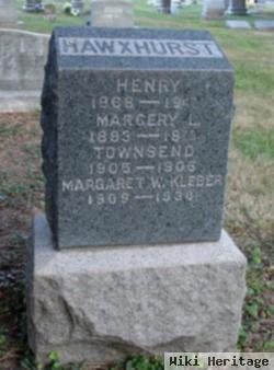 Margaret W. Hawxhurst Kleber