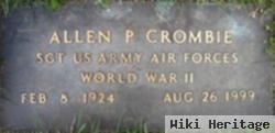 Allen P Crombie