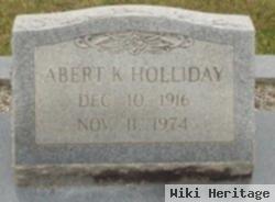 Albert K. Holliday