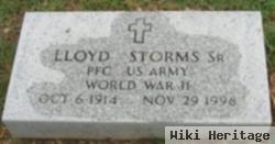 Lloyd Storms, Sr