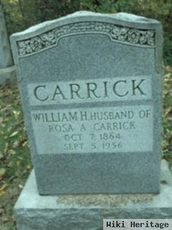 William H Carrick