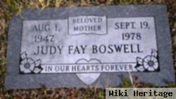 Judy Fay Hatcher Boswell