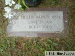 Phyllis June Warner Hoak