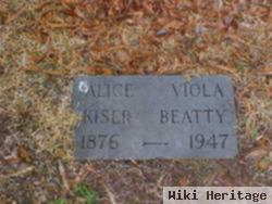 Alice Viola Kiser Beatty