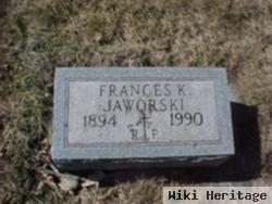 Frances K Jaworski