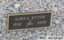 Alma L Sitton