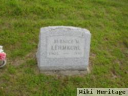 Bernice M Lehmkuhl