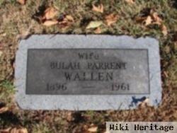 Bulah H. Parrent Wallen