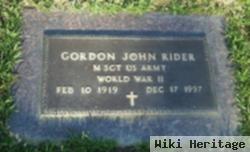 Gordon John Rider