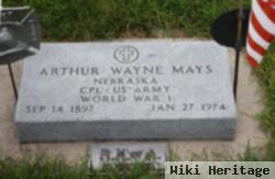 Arthur Wayne Mays