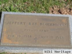 Jeffery Ray Bohannan