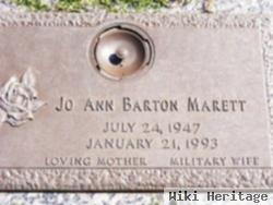 Jo Ann Barton Marett