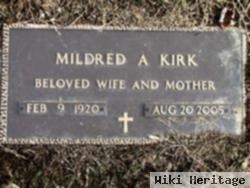 Mildred A Kirk