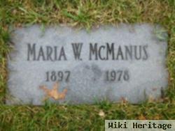 Maria Wicker Mcmanus