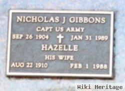 Nicholas J Gibbons