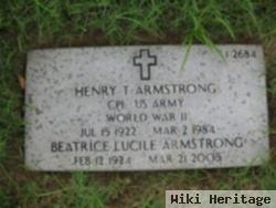Henry Tracy Armstrong, Sr
