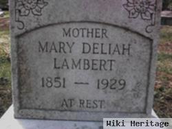 Mary Deliah Lambert