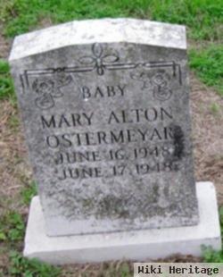 Mary Alton Ostermeyar