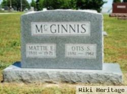 Mattie E Stone Mcginnis