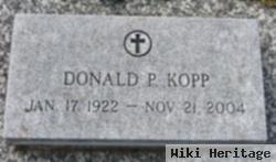 Donald P Kopp
