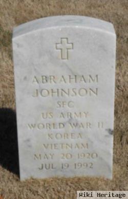 Sfc Abraham Johnson