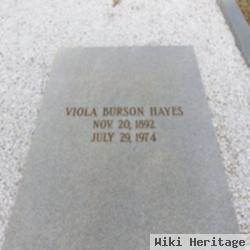 Viola Burson Hayes