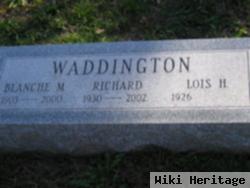 Blanche M. Waddington