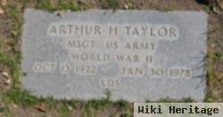 Arthur H Taylor