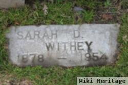 Sarah D. Sibson Withey