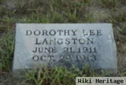 Dorothy Lee Francis Langston