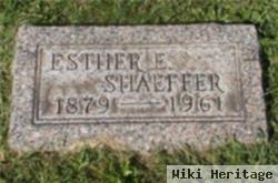 Esther E Shaeffer