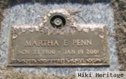 Martha E "mattie" King Penn