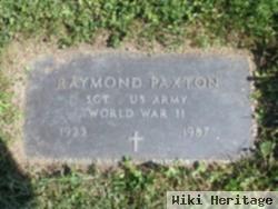 Sgt Raymond Paxton