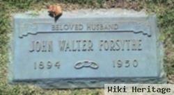 John Walter Forsythe